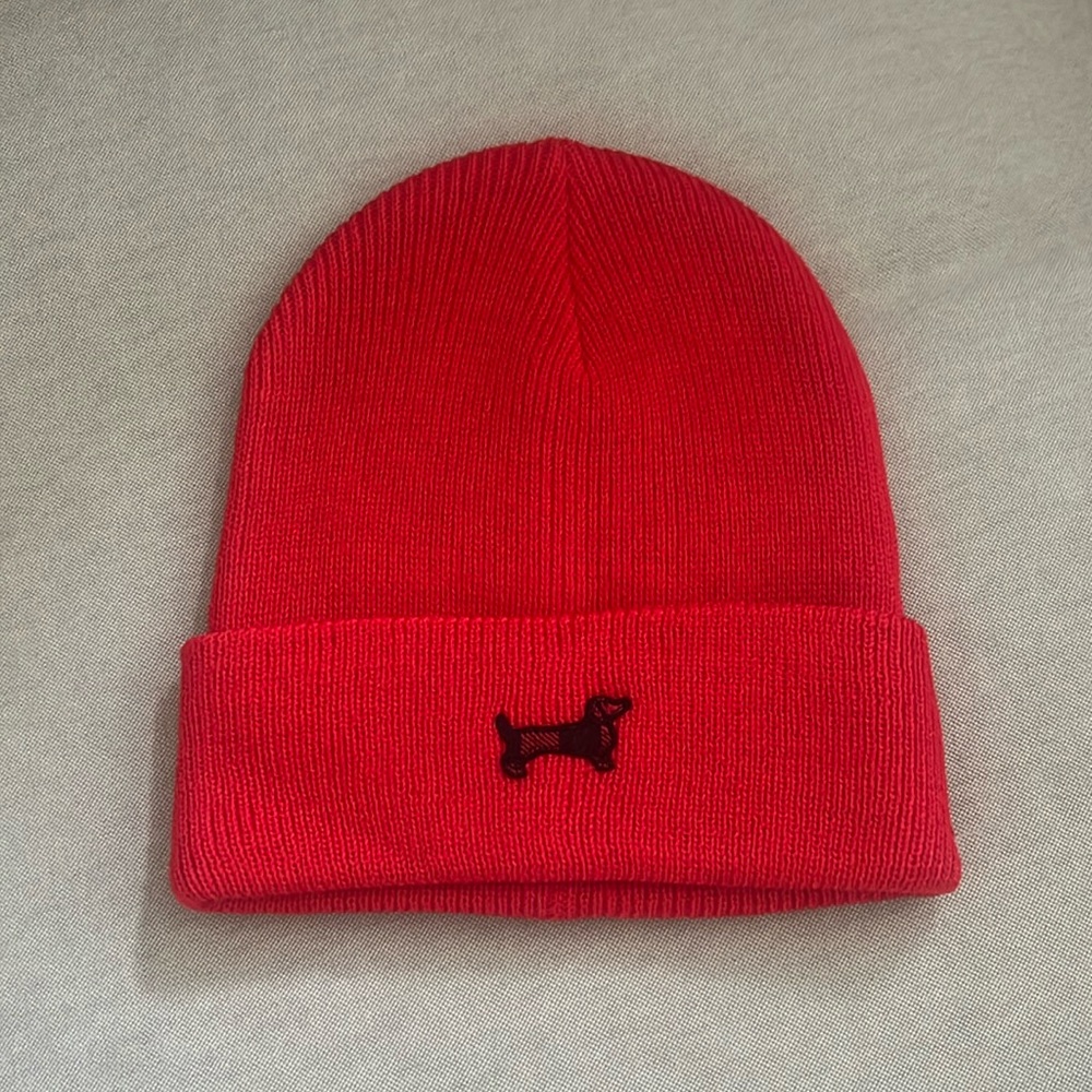 PINK brand red beanie Victoria Secret